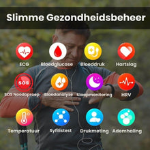 Afbeelding in Gallery-weergave laden, GlucoCare SOS - met SOS-functie incl. valdetectie & gecertificeerde bloedsuikermeting (2025) - Origineel