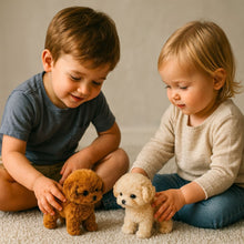 Afbeelding in Gallery-weergave laden, Bruno – Een levensechte knuffelhond die blaft, loopt en reageert
